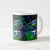 Calliope Hummingbird Coffee Cup Jumbo-Tasse (Vorderseite Rechts)