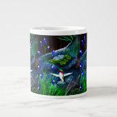 Calliope Hummingbird Coffee Cup Jumbo-Tasse (Vorderseite)