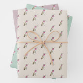 Calliope Hummingbird Geschenkpapier Set (Beispiel)