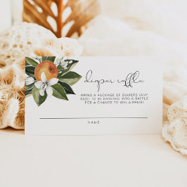 CALLIOPE Kleine Süsse Clementine Windeln Raffle Platzkarte