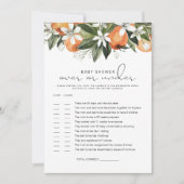 CALLIOPE Kleine Süsse über oder unter der Kindersp Einladung (Vorderseite)