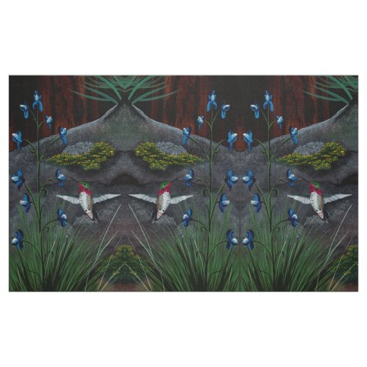 Calliope-Kolibri-Gewebe Stoff (Fat Quarter (45,7 x 55,9 cm))