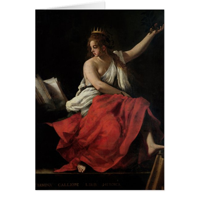 Calliope, Muse der epischen Poesie (Vorne)