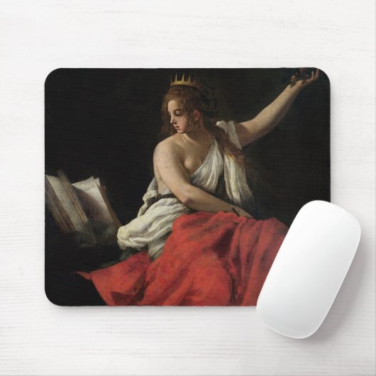Calliope, Muse der epischen Poesie Mousepad (Mit Mouse)