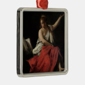 Calliope, Muse der epischen Poesie Ornament Aus Metall (Rechts)