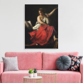 Calliope, Muse epischer Poesie Leinwanddruck (Insitu (Wohnzimmer))
