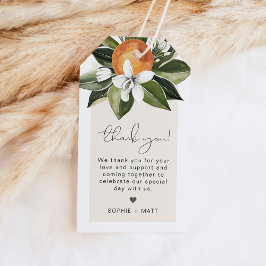 CALLIOPE Orange Citrus Süsse Clementine Geschenkanhänger