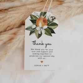 Calliope - Orangenblüten im Wasser Geschenkanhänger