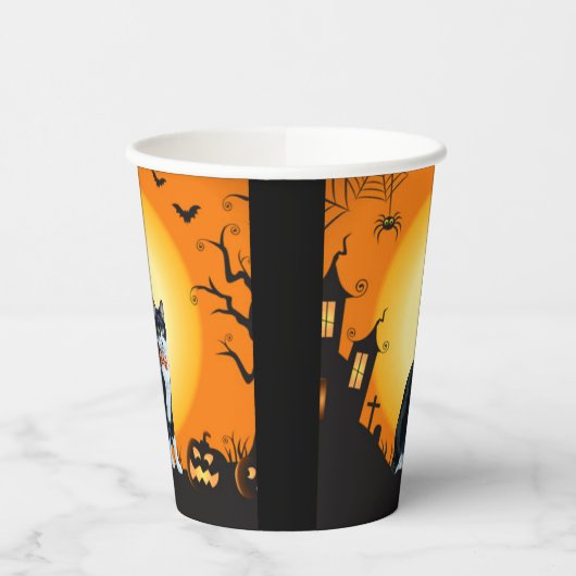 Calliopes Halloween Pappbecher (Links)