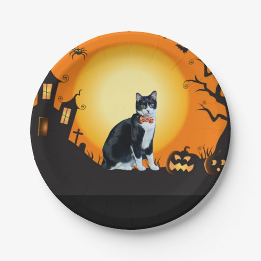 Calliopes Halloween Pappteller (Vorderseite)
