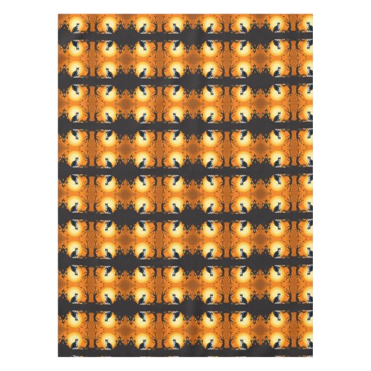 Calliopes Halloween Tischdecke (Vorderseite)