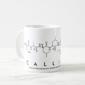 Callista Peptidname Tasse (Vorderseite Links)