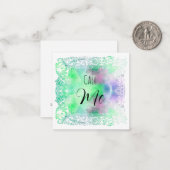 *~* CALLME Relationship AP63 Flat Note Card Mitteilungskarte (Vorderseite/Rückseite Beispiel)