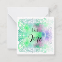 *~* CALLME Relationship AP63 Flat Note Card