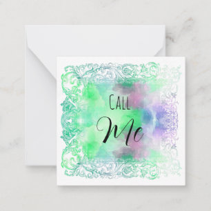 *~* CALLME Relationship AP63 Flat Note Card Mitteilungskarte