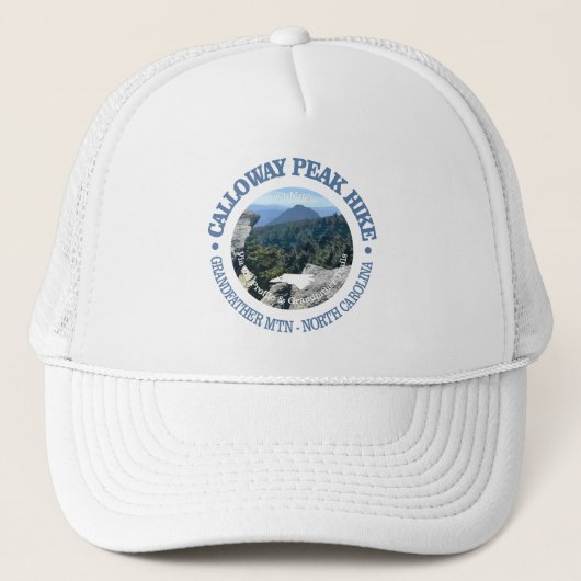 Calloway Peak (rd) Truckerkappe (Vorderseite)