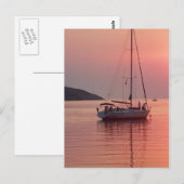 Calm Abend Postkarte (Vorne/Hinten)