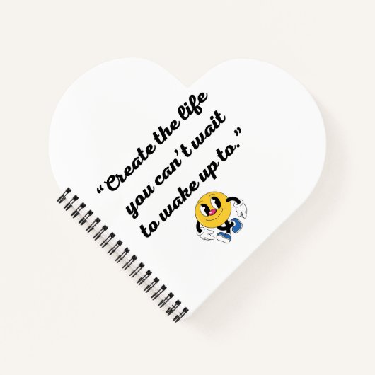 Calm Abstrakt Spiral Notebook Notizblock (Vorderseite)