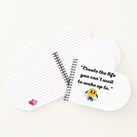 Calm Abstrakt Spiral Notebook Notizblock (Innenseite)