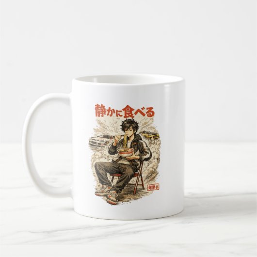 Calm Amid the Chaos – 静かに食べる Kaffeetasse (Links)