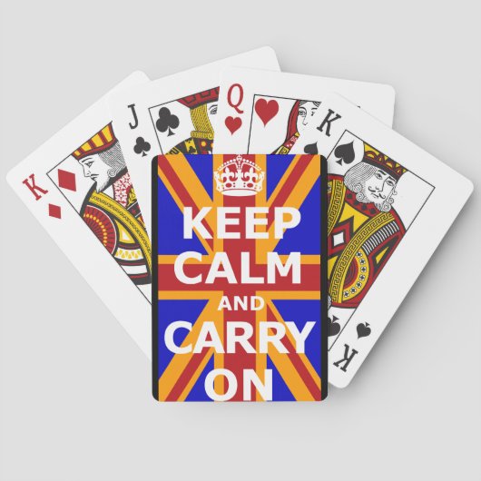 CALM AUFHALTEN UND BEFÖRDERN SPIELKARTEN (Rückseite)