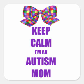 Calm Autism Mama Stickers