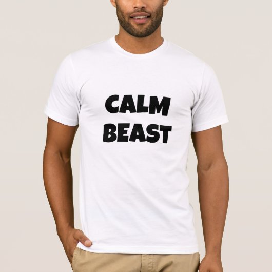 Calm Beast T-Shirt (Vorderseite)