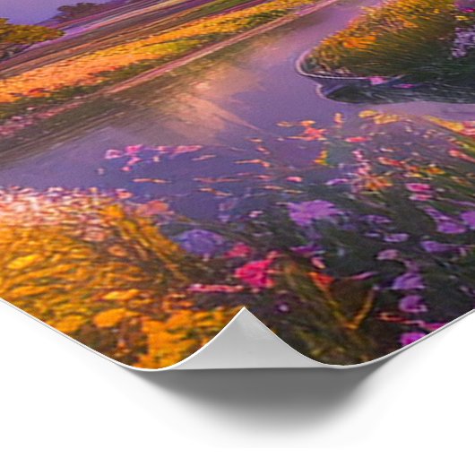 Calm Beauty Poster (Ecke)