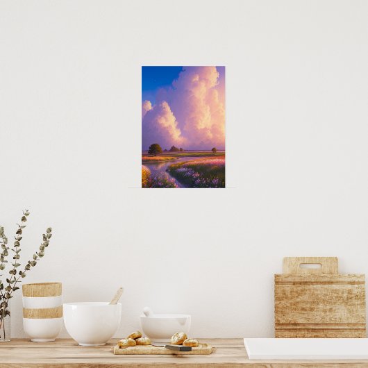 Calm Beauty Poster (Küche)