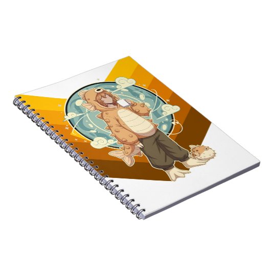 Calm Before the Puff Notizblock (Rechte Seite)