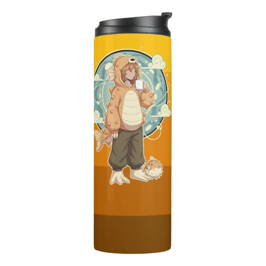 Calm Before the Puff Thermosbecher (Nach links gedreht)