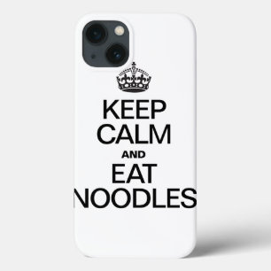CALM behalt UND ESSE NOODLES iPhone 13 Hülle