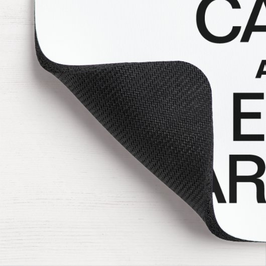 CALM behalt UND ESSENDE PFLANZEN Mousepad (Ecke)