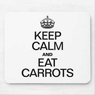 CALM behalt UND ESSENDE PFLANZEN Mousepad