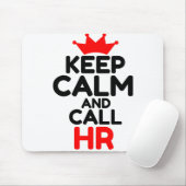 CALM behalten UND ANRUF DES HR Mousepad (Mit Mouse)