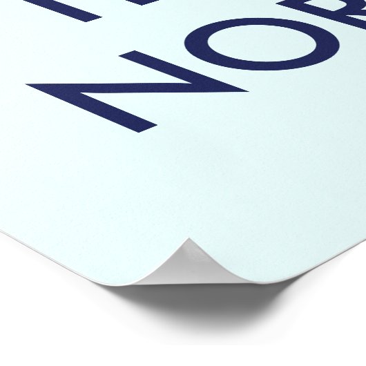 CALM behalten und auf Normalitätsstatistiken getes Poster (Ecke)