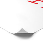 Calm behalten und Barber umarmen Poster (Ecke)