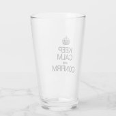 CALM behalten UND BESTÄTIGT Glas (Rückseite)