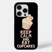 CALM behalten UND Cupcakes essen Case-Mate iPhone Hülle (Rückseite)