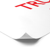 Calm behalten und dem Oracle vertrauen Poster (Ecke)