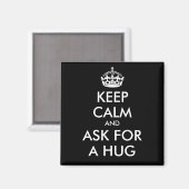 CALM behalten UND FÜR EINEN UMFANGREICHEN Hintergr Magnet (Vorderseite/Rückseite)