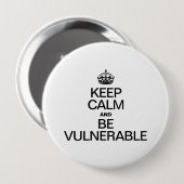 CALM behalten UND GEFÄHRLICH SEIN Button (Vorne & Hinten)