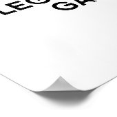 CALM behalten UND GEGENSEITIG GESETZT Poster (Ecke)