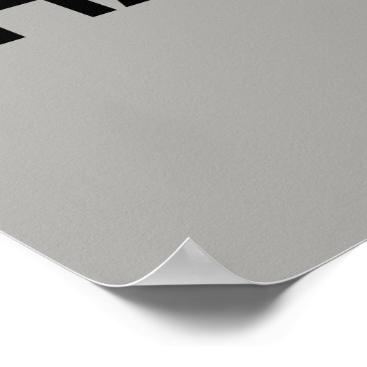 CALM behalten UND HANDBALL SPIELEN Poster (Ecke)