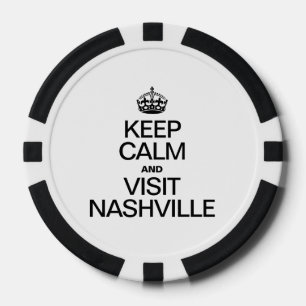 CALM behalten UND NASHVILLE BESUCHT Pokerchips