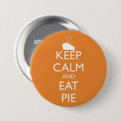 CALM behalten UND PIE ESSEN Button (Vorne & Hinten)
