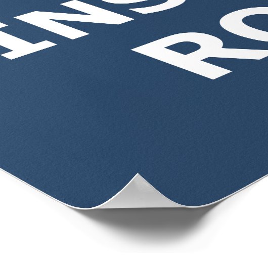 Calm behalten und ROMs-Poster installieren Poster (Ecke)