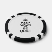 CALM behalten UND RUHIG SEIN Pokerchips (Einzeln)
