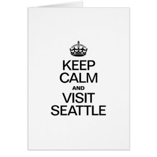 CALM behalten UND SEATTLE BESUCHEN