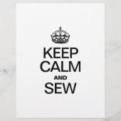 CALM behalten UND SEHEN Flyer (Vorne)